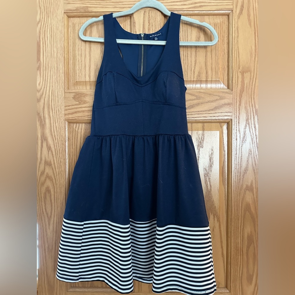 Basil Lola blue Dress